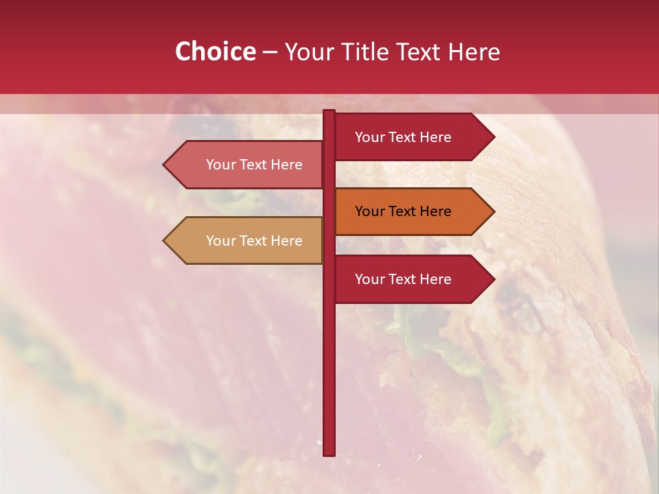 Bread Delicious Vegetable PowerPoint Template