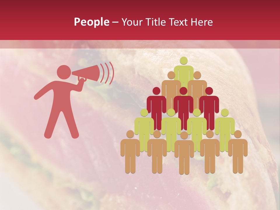 Bread Delicious Vegetable PowerPoint Template