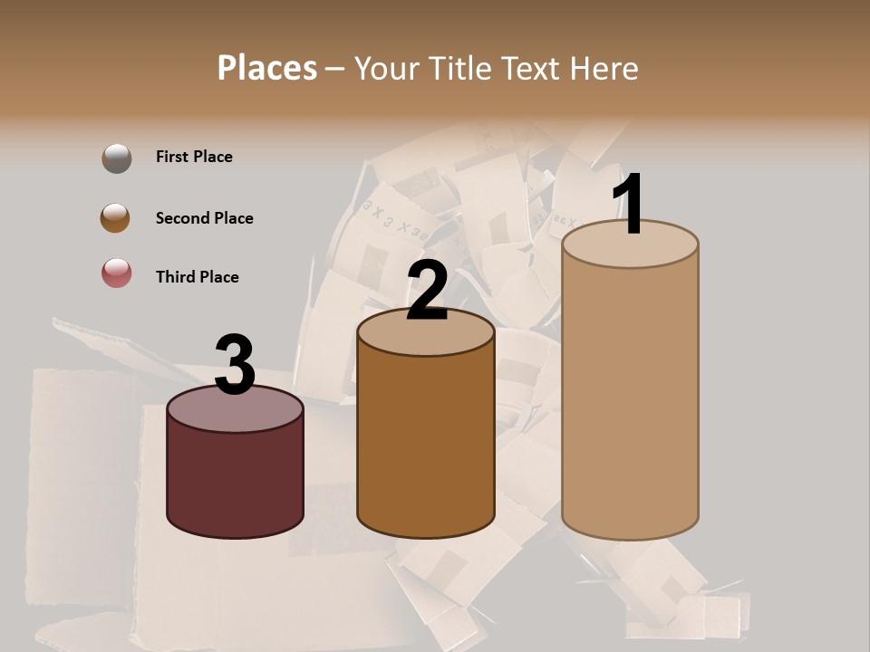 Container Shipping Puppet PowerPoint Template