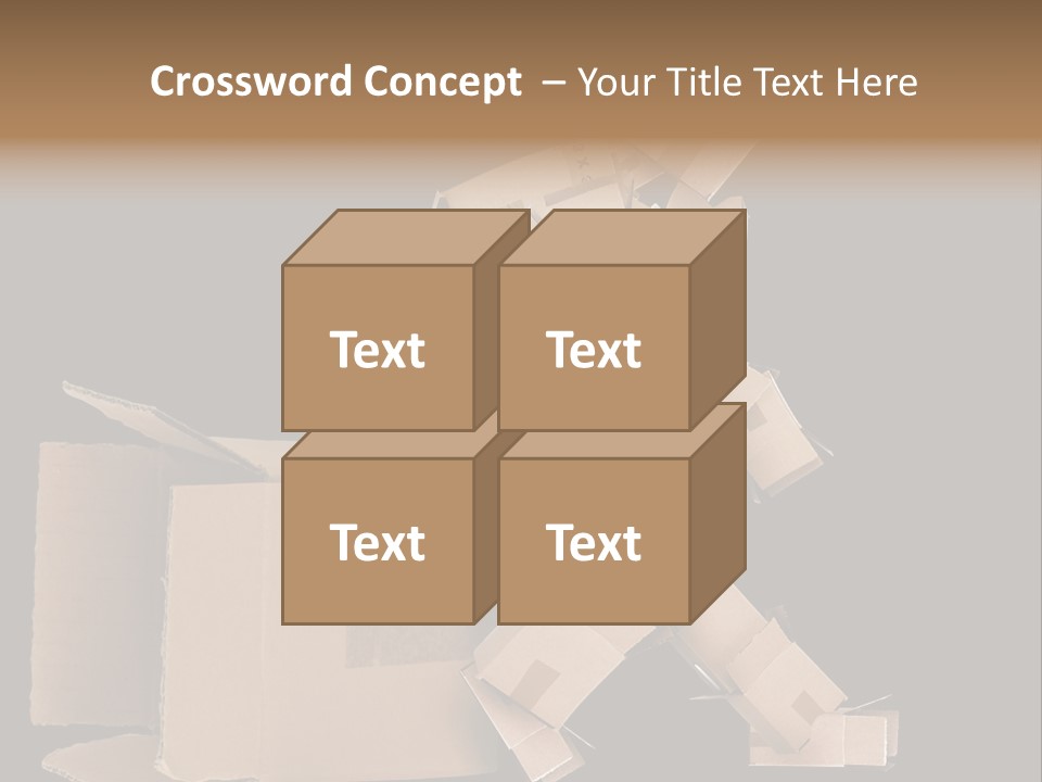 Container Shipping Puppet PowerPoint Template