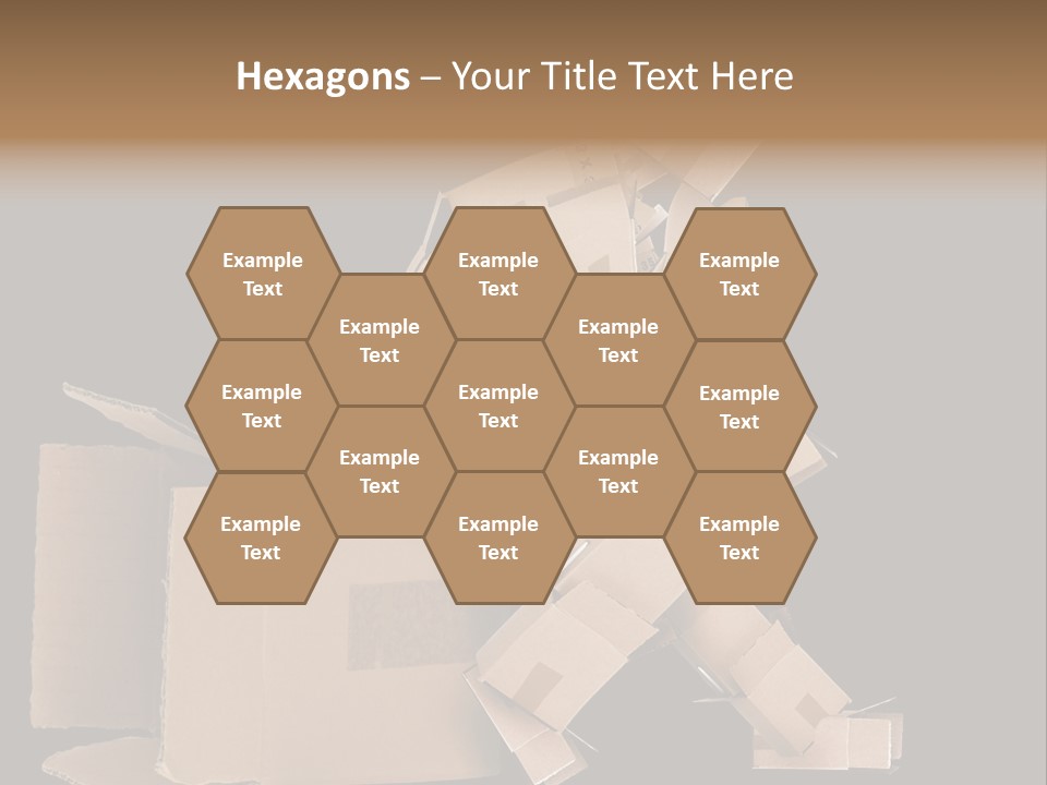 Container Shipping Puppet PowerPoint Template