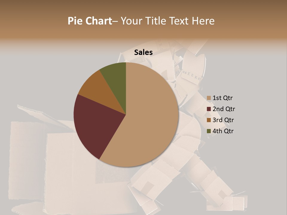 Container Shipping Puppet PowerPoint Template