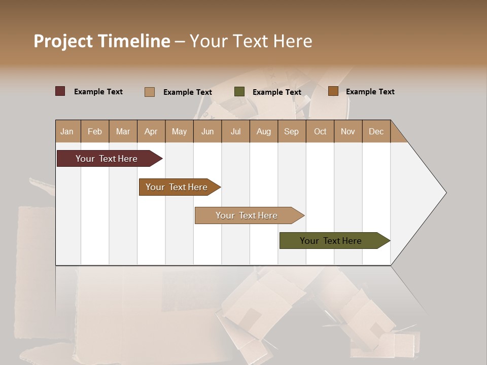Container Shipping Puppet PowerPoint Template