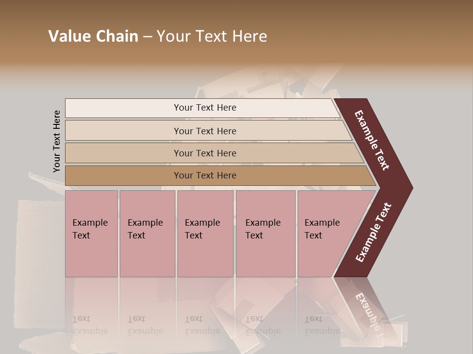 Container Shipping Puppet PowerPoint Template