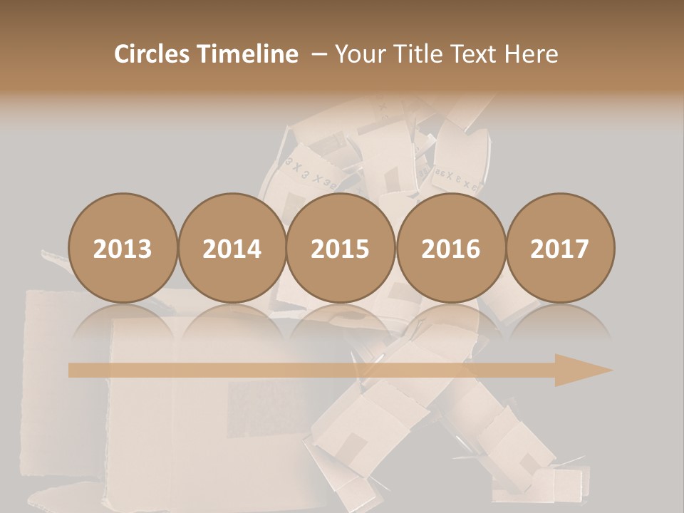 Container Shipping Puppet PowerPoint Template