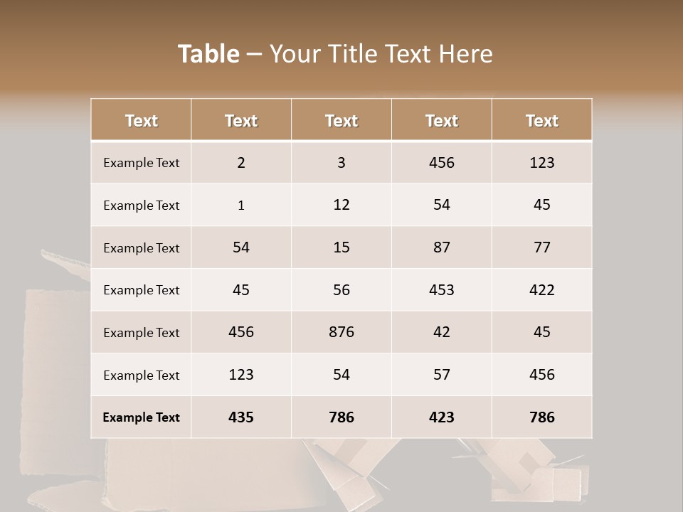 Container Shipping Puppet PowerPoint Template