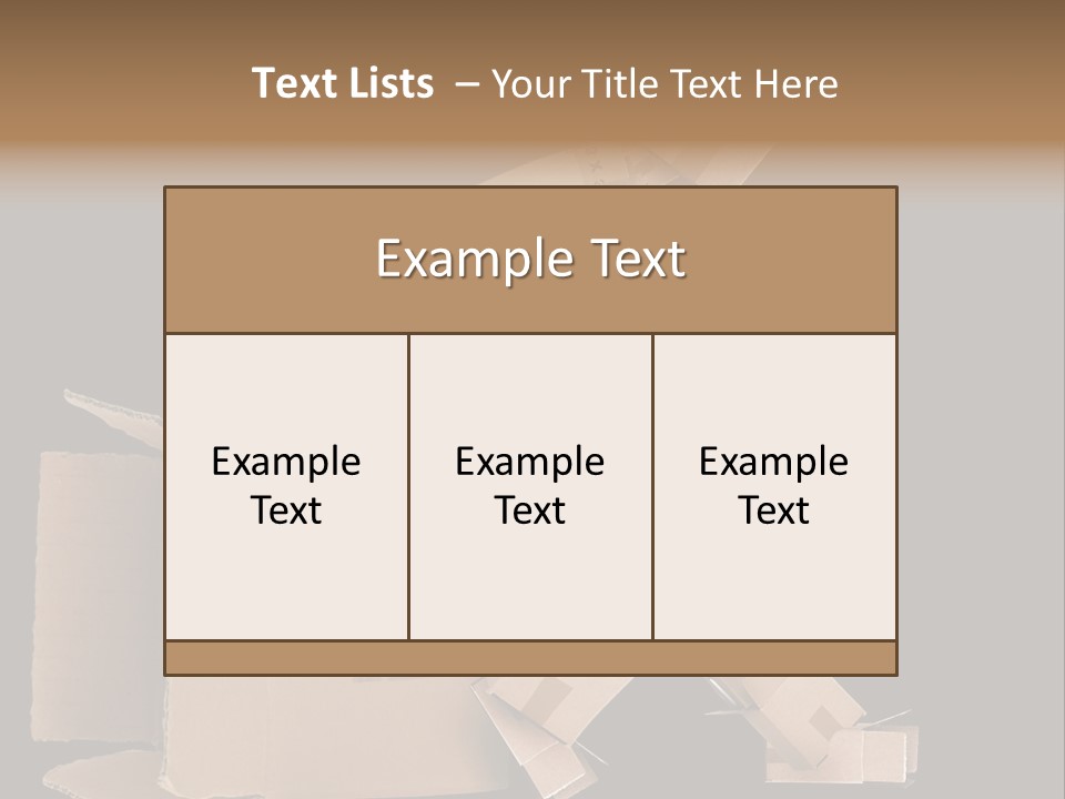 Container Shipping Puppet PowerPoint Template