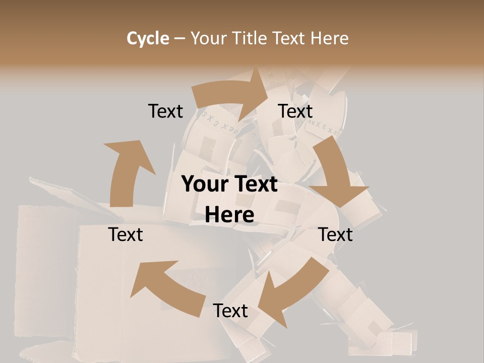 Container Shipping Puppet PowerPoint Template
