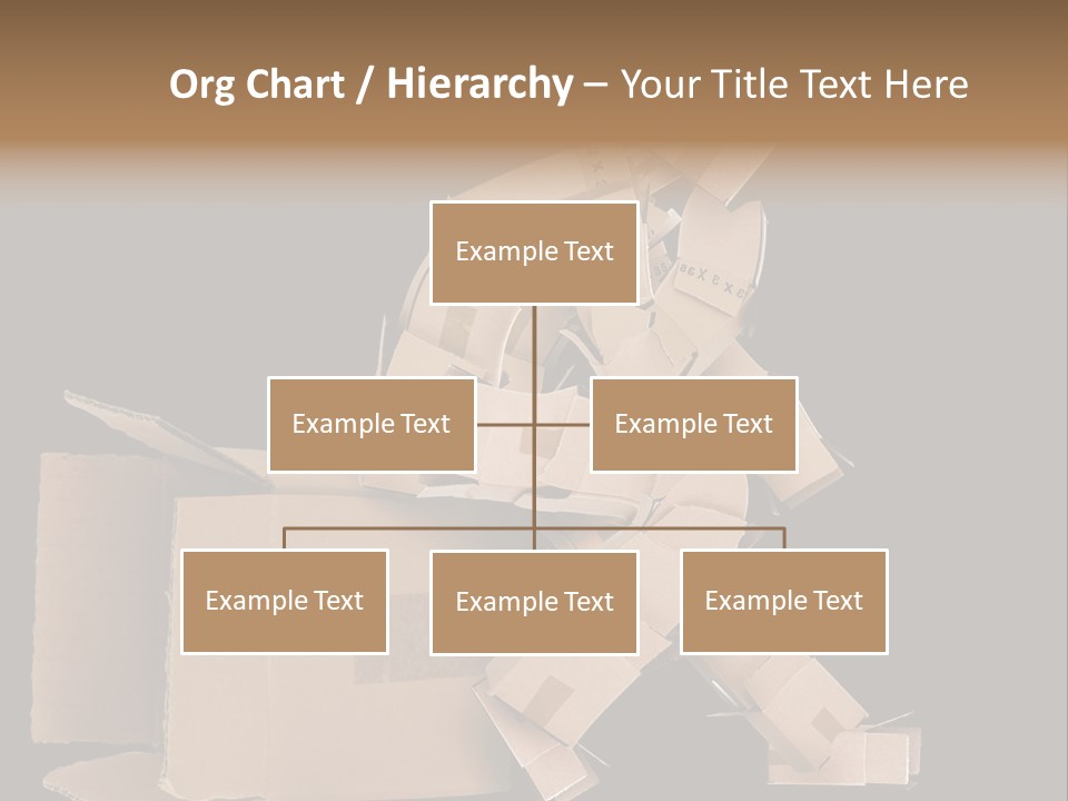 Container Shipping Puppet PowerPoint Template