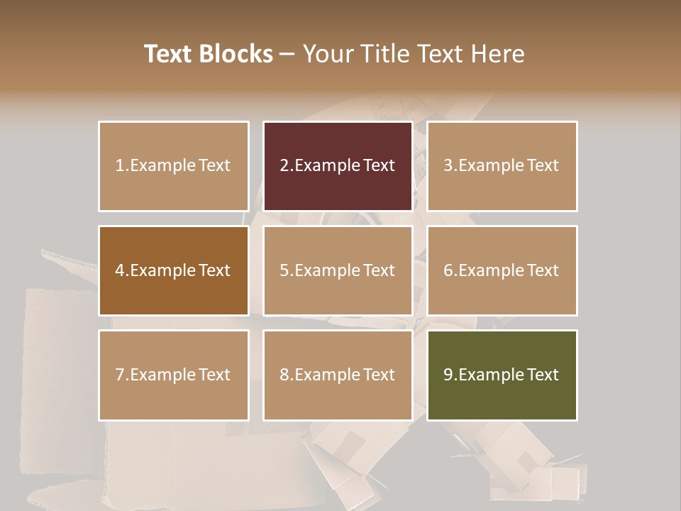Container Shipping Puppet PowerPoint Template
