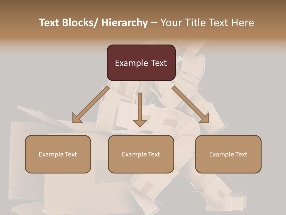 Container Shipping Puppet PowerPoint Template