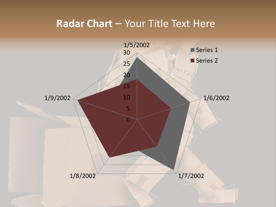 Container Shipping Puppet PowerPoint Template