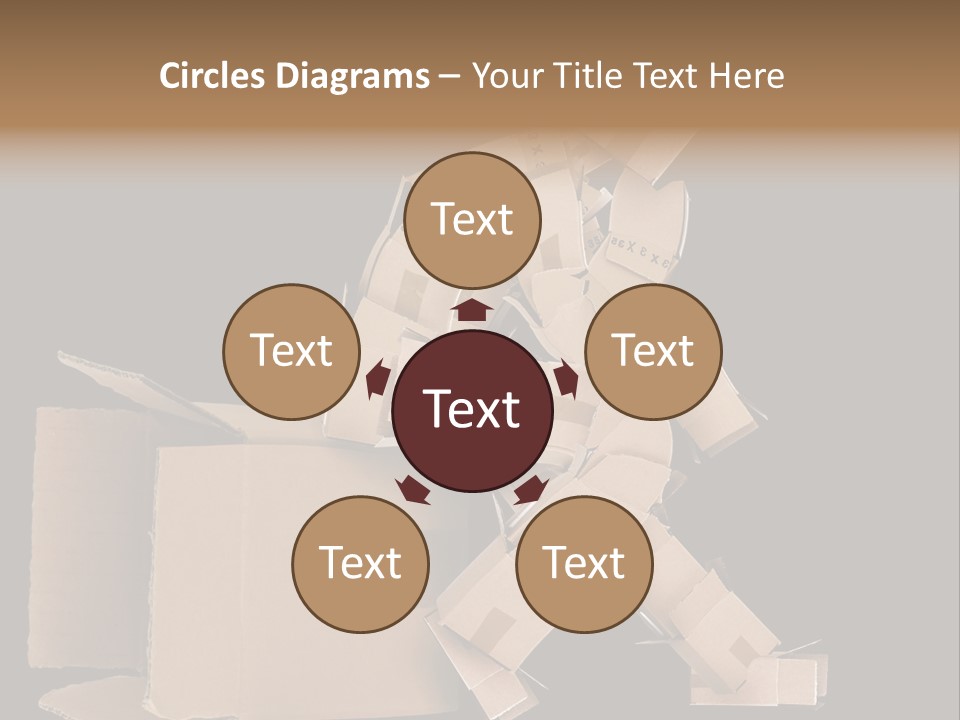 Container Shipping Puppet PowerPoint Template