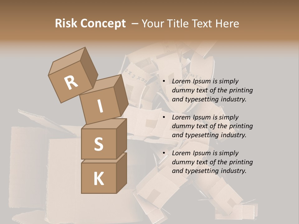 Container Shipping Puppet PowerPoint Template