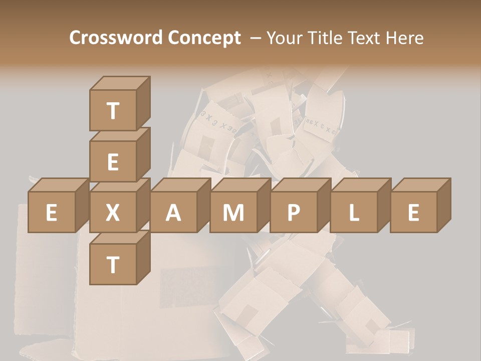 Container Shipping Puppet PowerPoint Template