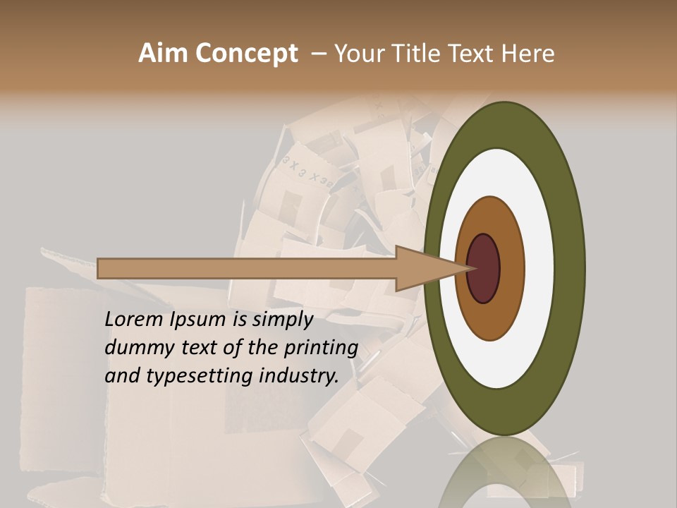 Container Shipping Puppet PowerPoint Template
