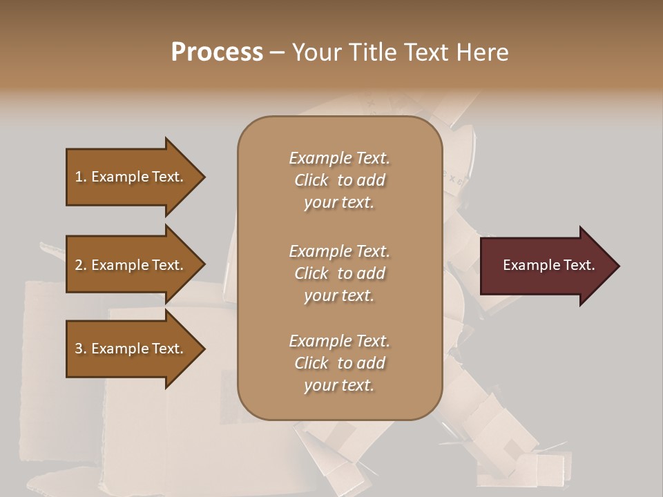 Container Shipping Puppet PowerPoint Template