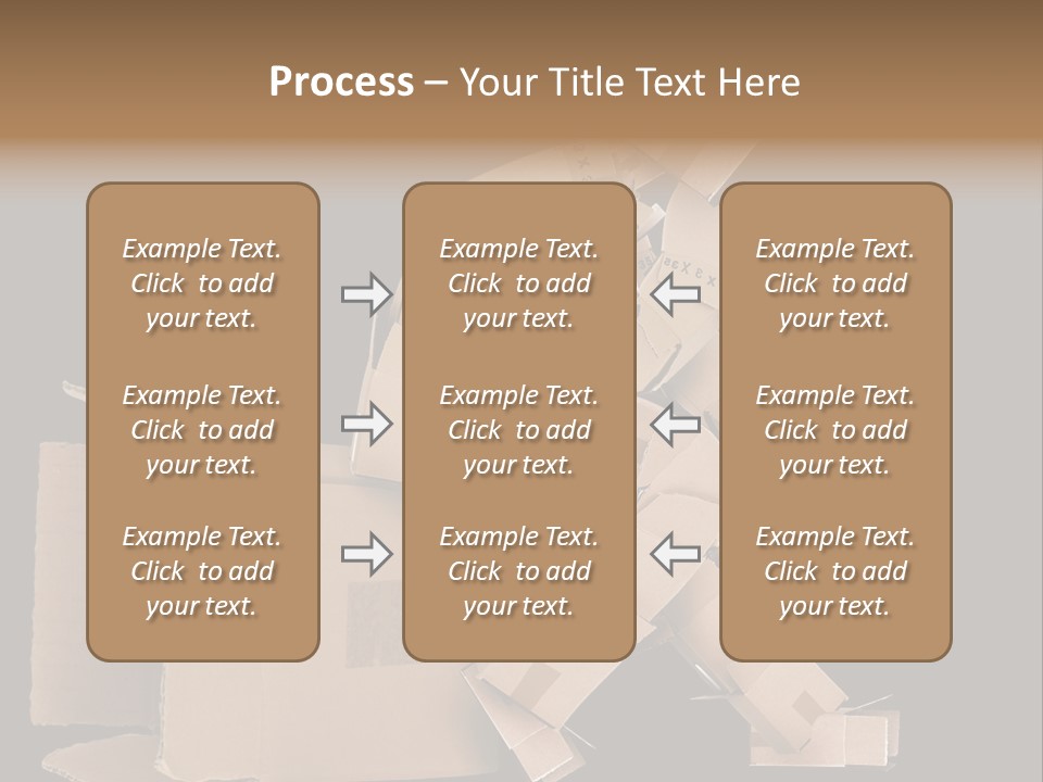 Container Shipping Puppet PowerPoint Template