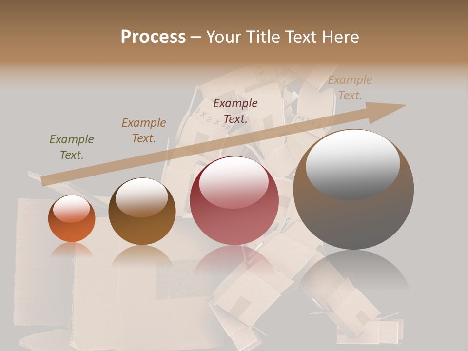 Container Shipping Puppet PowerPoint Template