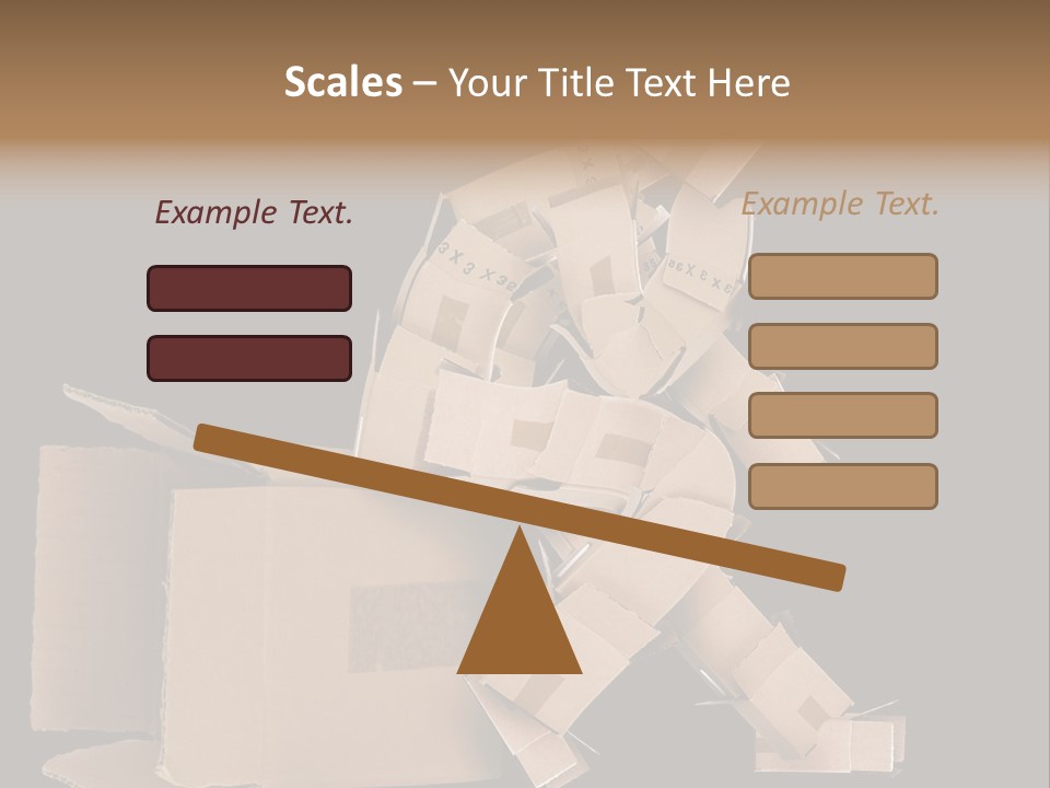 Container Shipping Puppet PowerPoint Template