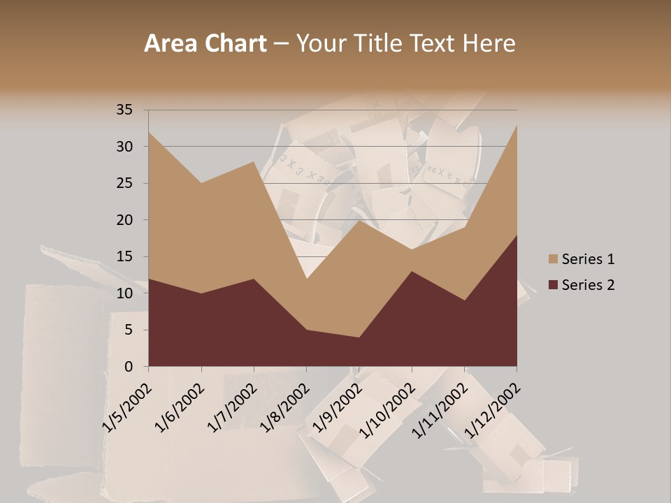 Container Shipping Puppet PowerPoint Template