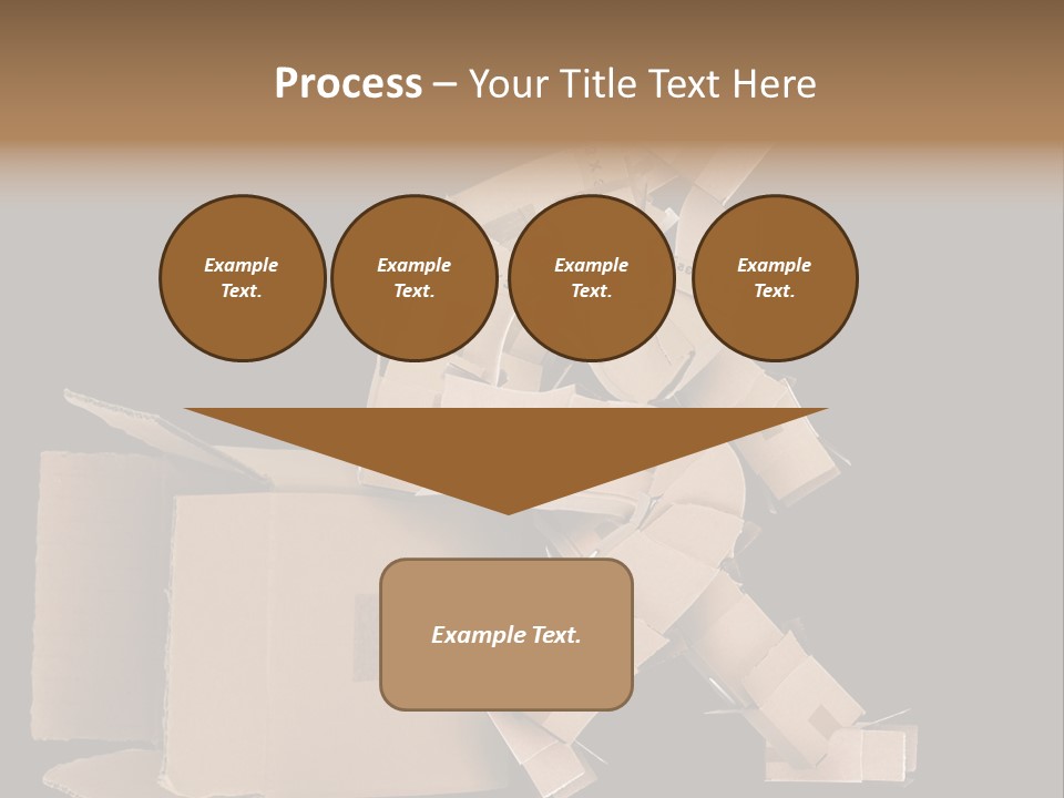 Container Shipping Puppet PowerPoint Template