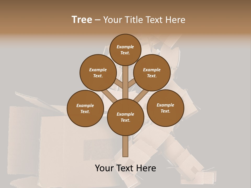 Container Shipping Puppet PowerPoint Template