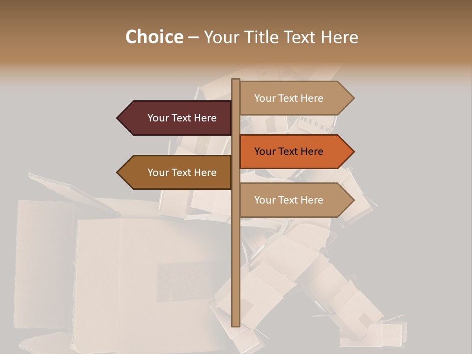 Container Shipping Puppet PowerPoint Template