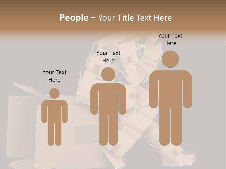 Container Shipping Puppet PowerPoint Template
