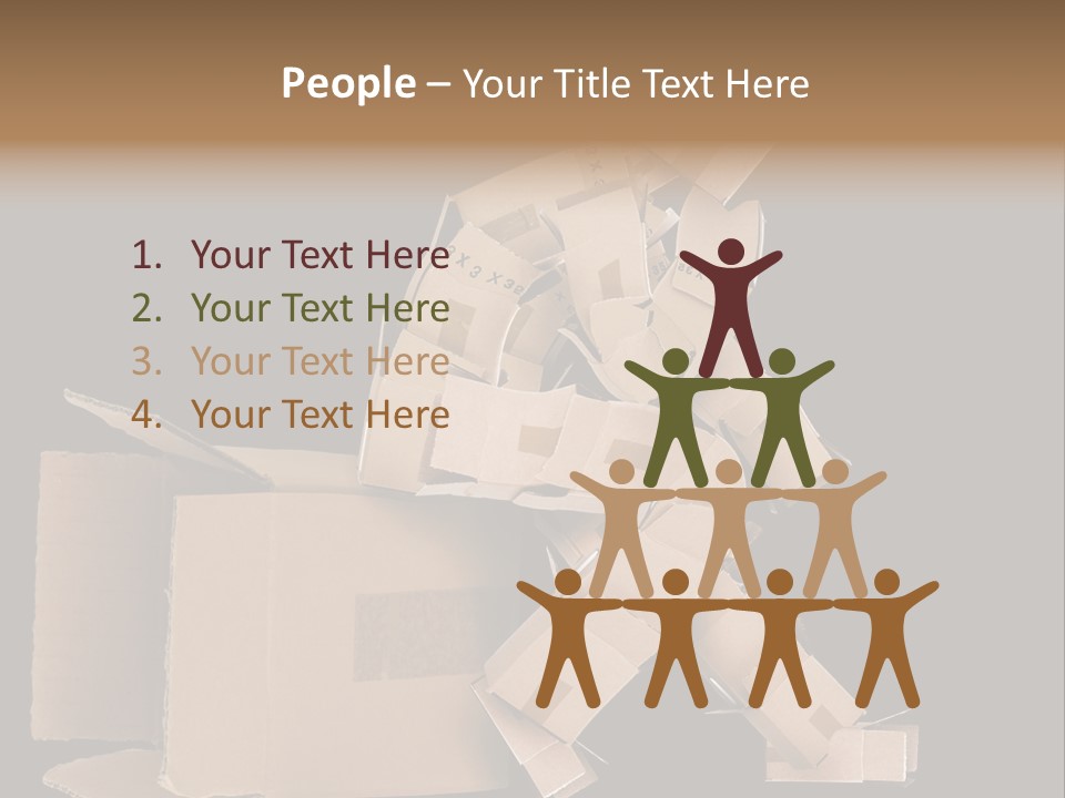 Container Shipping Puppet PowerPoint Template