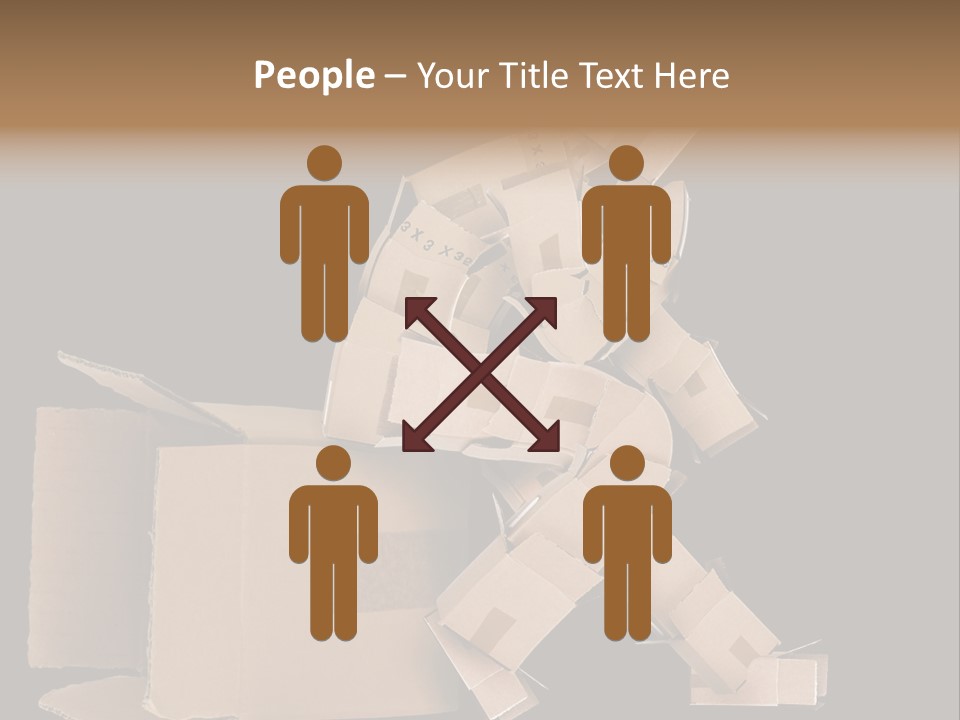 Container Shipping Puppet PowerPoint Template