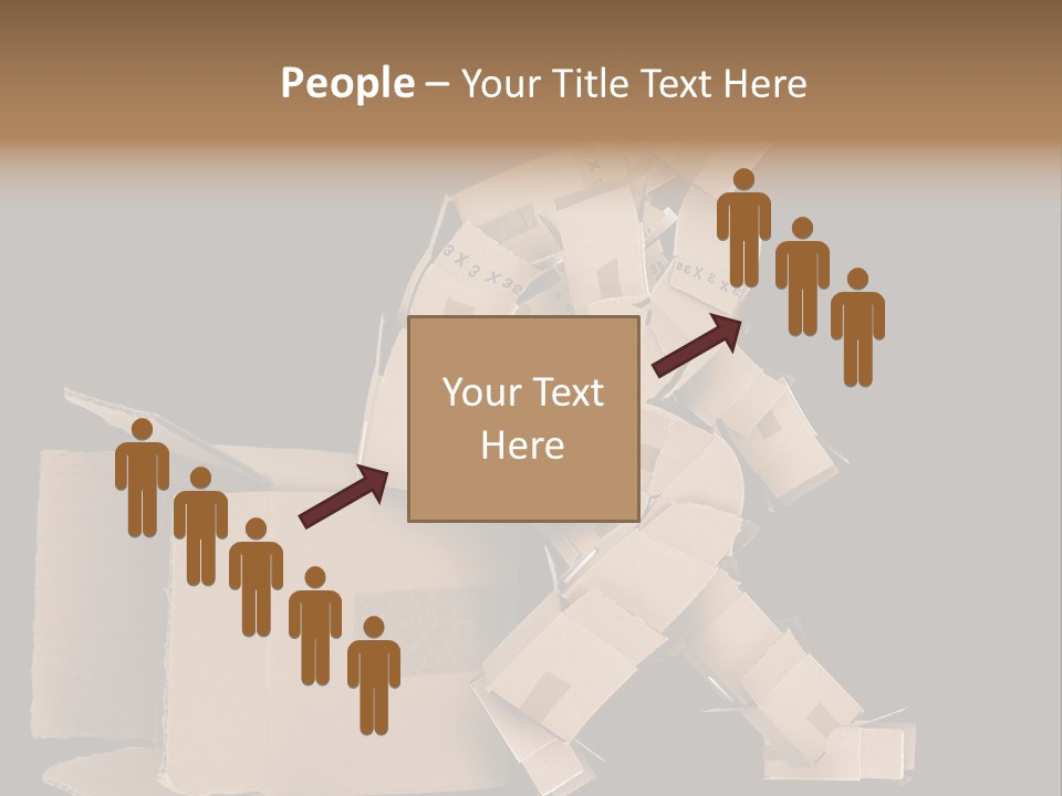 Container Shipping Puppet PowerPoint Template