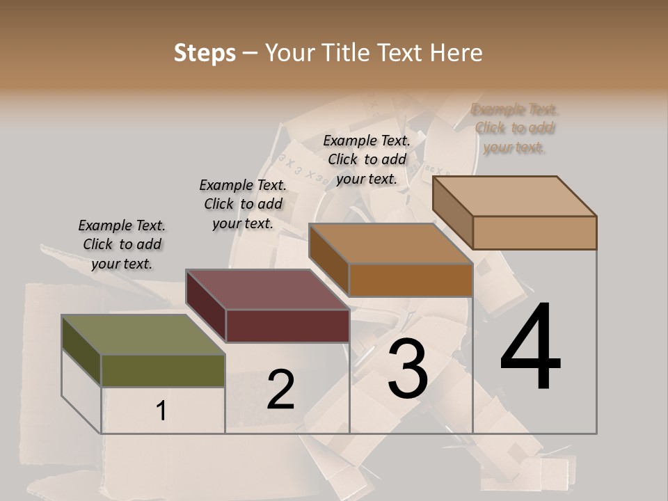 Container Shipping Puppet PowerPoint Template