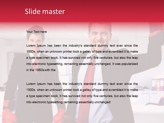 Person Background Job PowerPoint Template