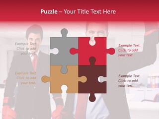Person Background Job PowerPoint Template