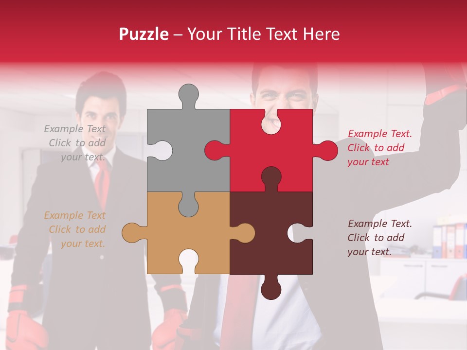 Person Background Job PowerPoint Template