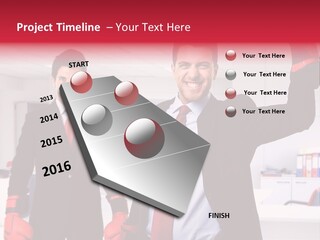 Person Background Job PowerPoint Template