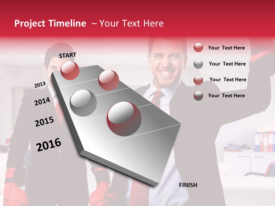 Person Background Job PowerPoint Template