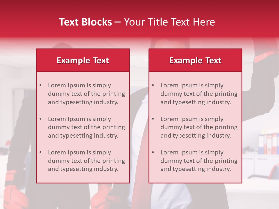 Person Background Job PowerPoint Template
