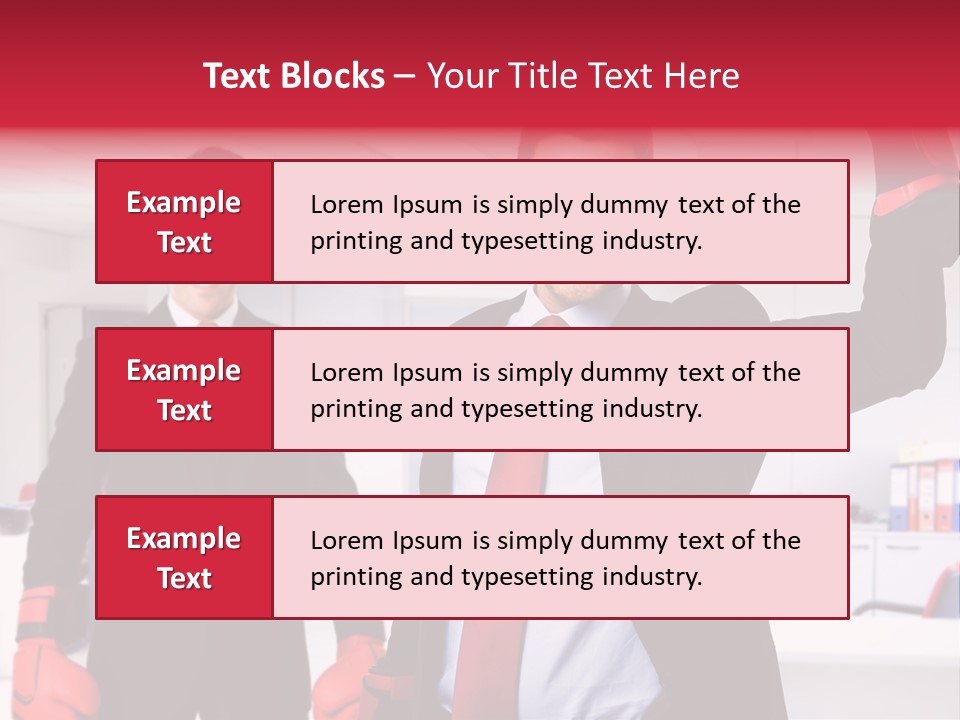 Person Background Job PowerPoint Template