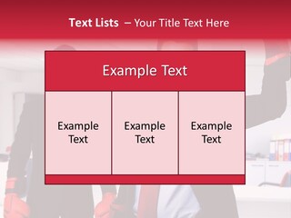 Person Background Job PowerPoint Template