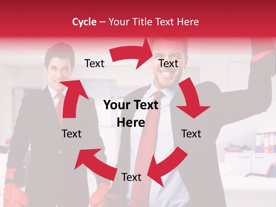 Person Background Job PowerPoint Template