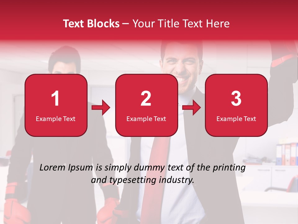 Person Background Job PowerPoint Template