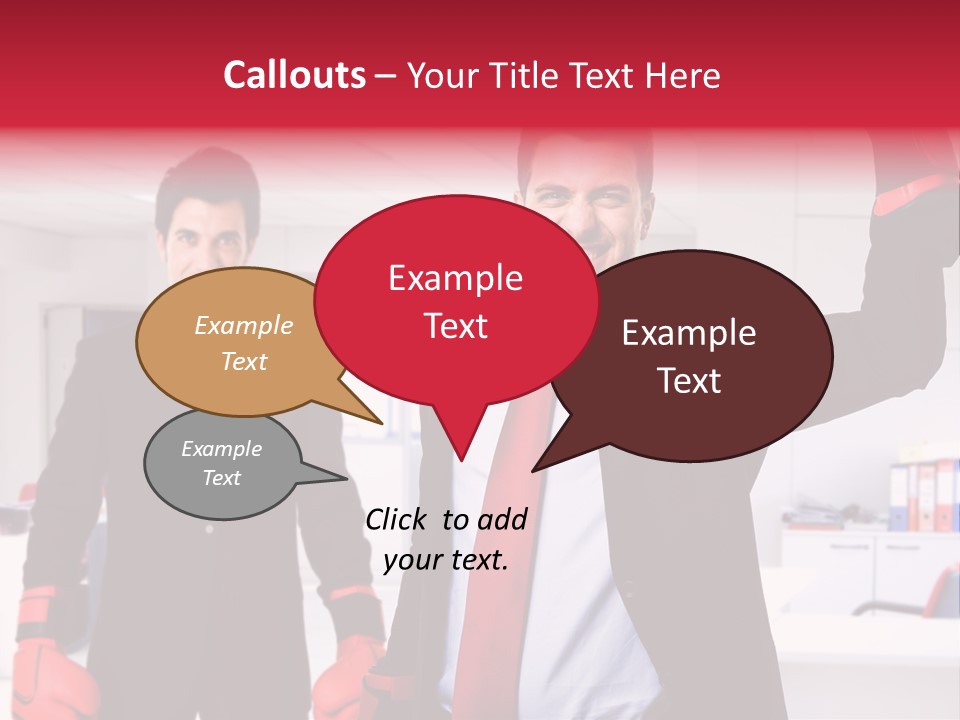 Person Background Job PowerPoint Template