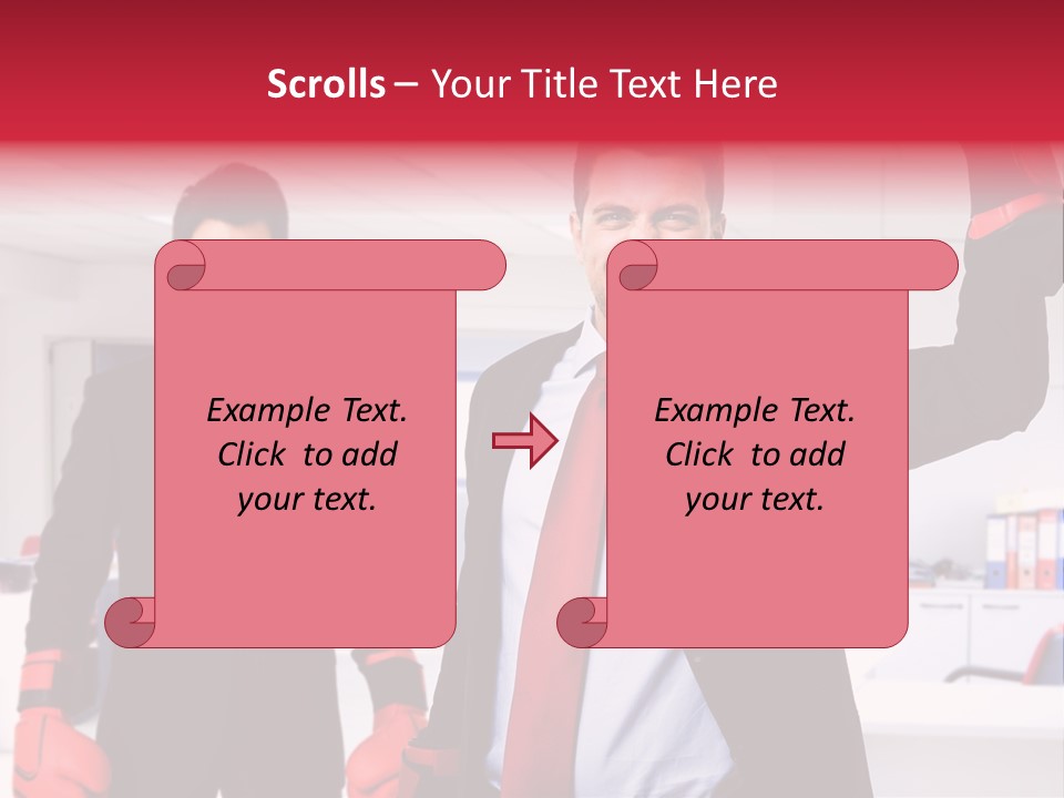 Person Background Job PowerPoint Template