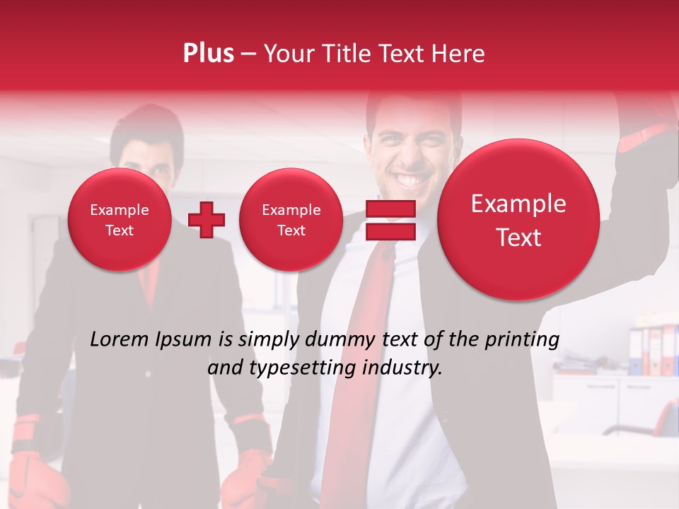 Person Background Job PowerPoint Template