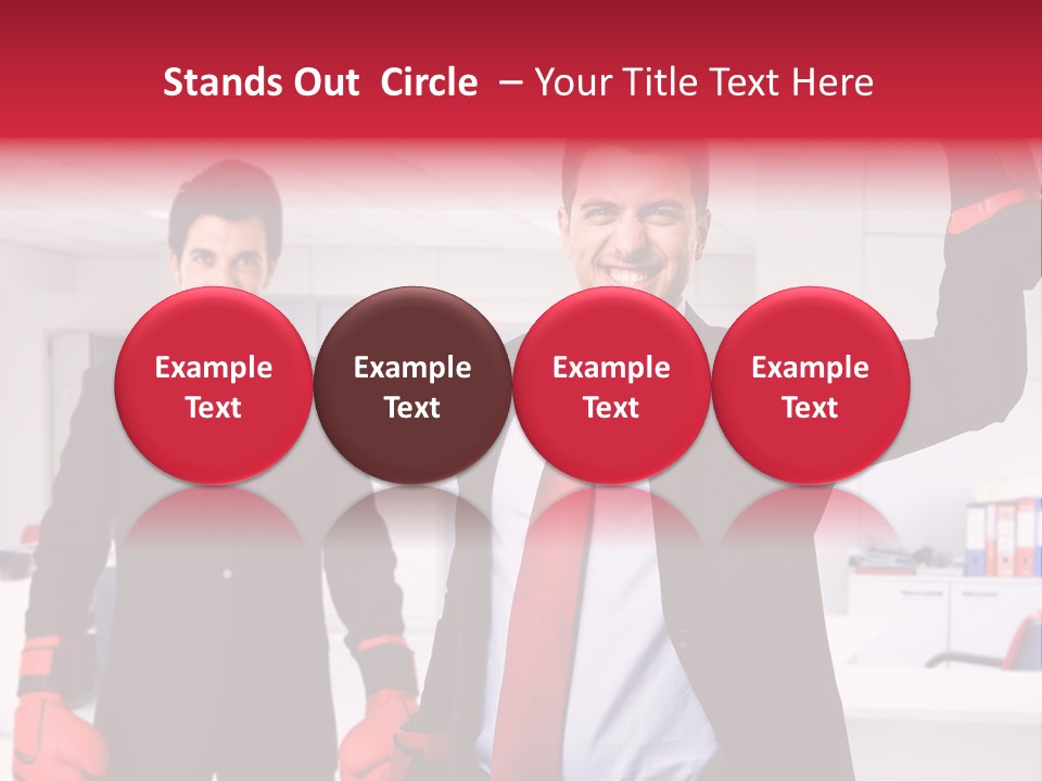 Person Background Job PowerPoint Template