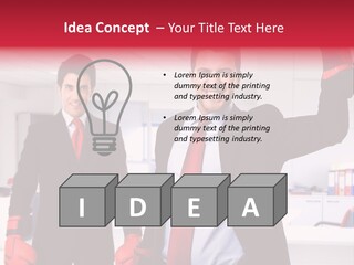 Person Background Job PowerPoint Template