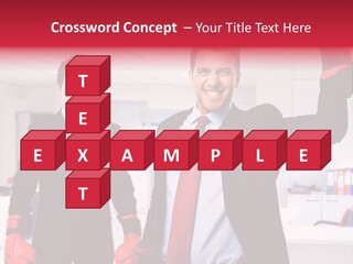 Person Background Job PowerPoint Template