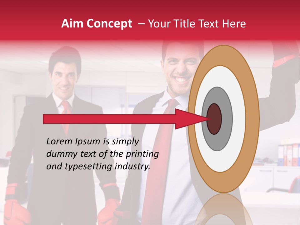 Person Background Job PowerPoint Template